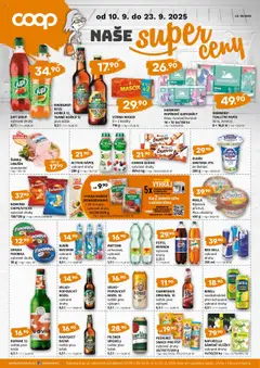 Náhled Coop leták - Super cena platný od 10.09.2025
