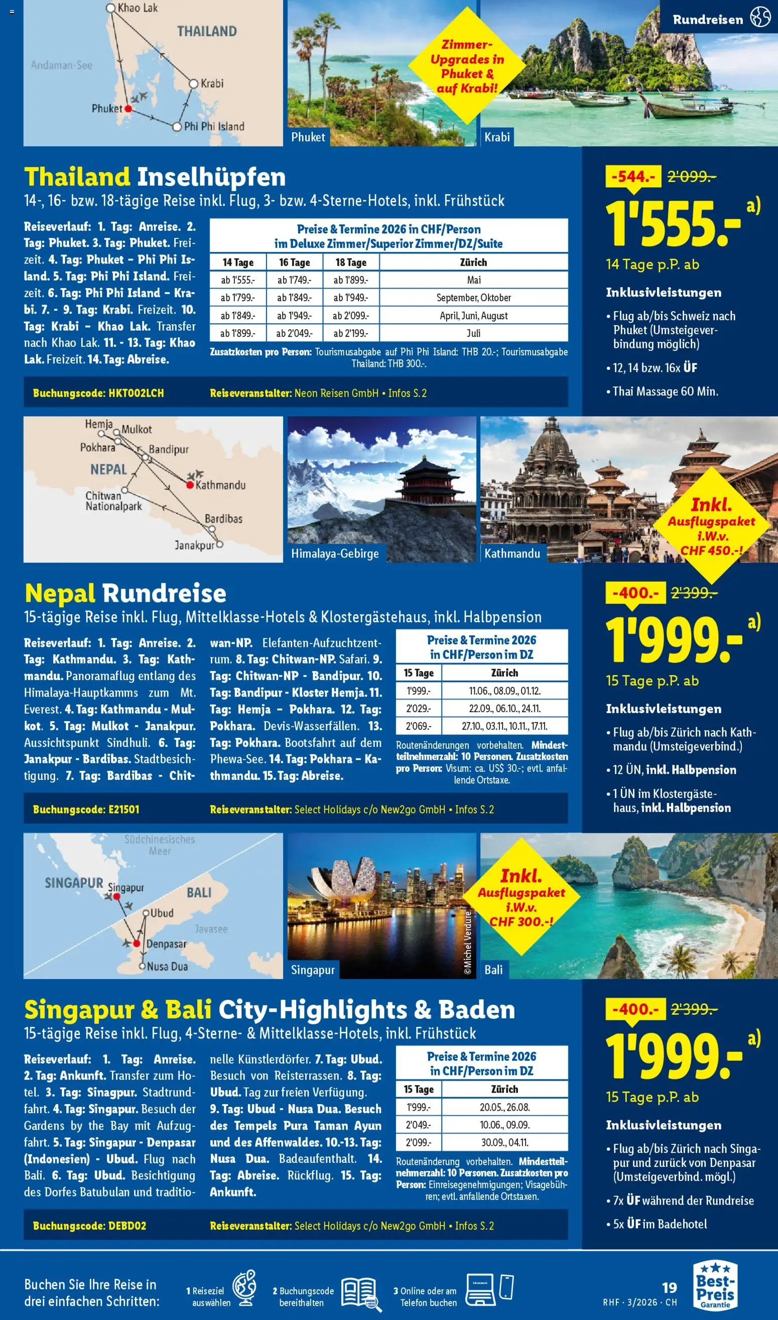 Lidl Aktionen Reisen März - page 19- valid from 28.02.2026