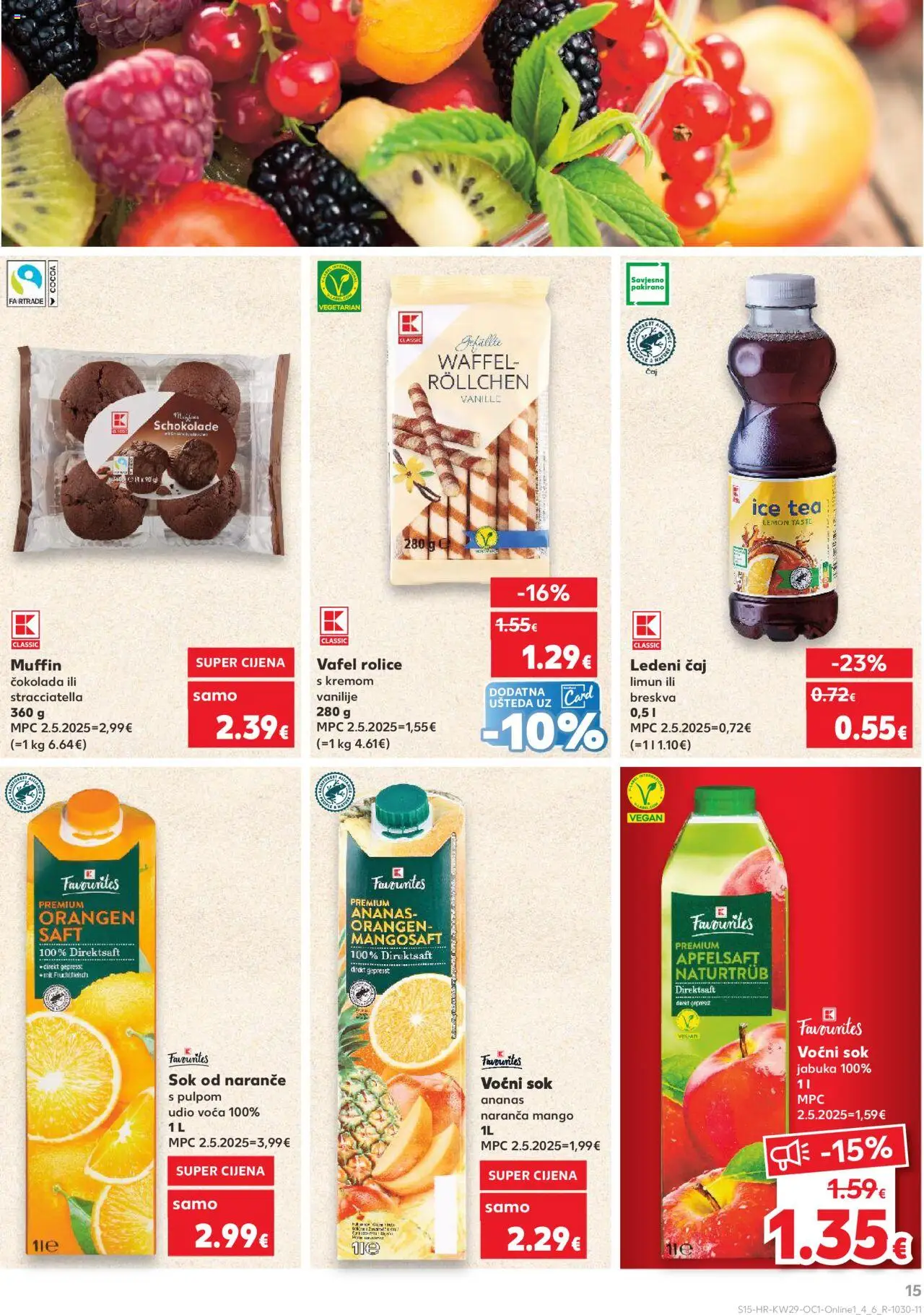 Katalog Kaufland - stranica 15- važeći od 16.07.2025