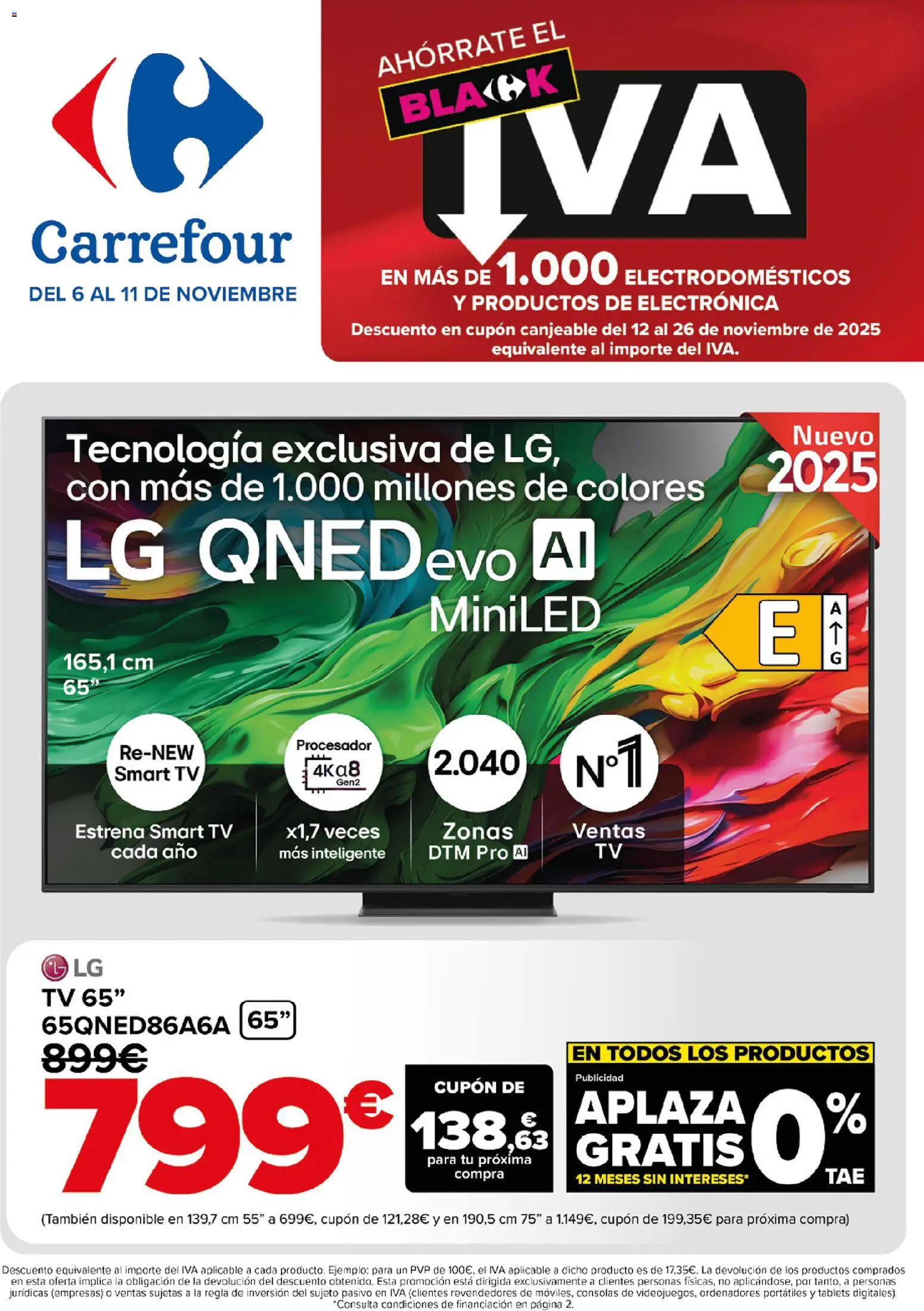 Carrefour Black Friday - Página de 1 - Válido desde 06/11/2025