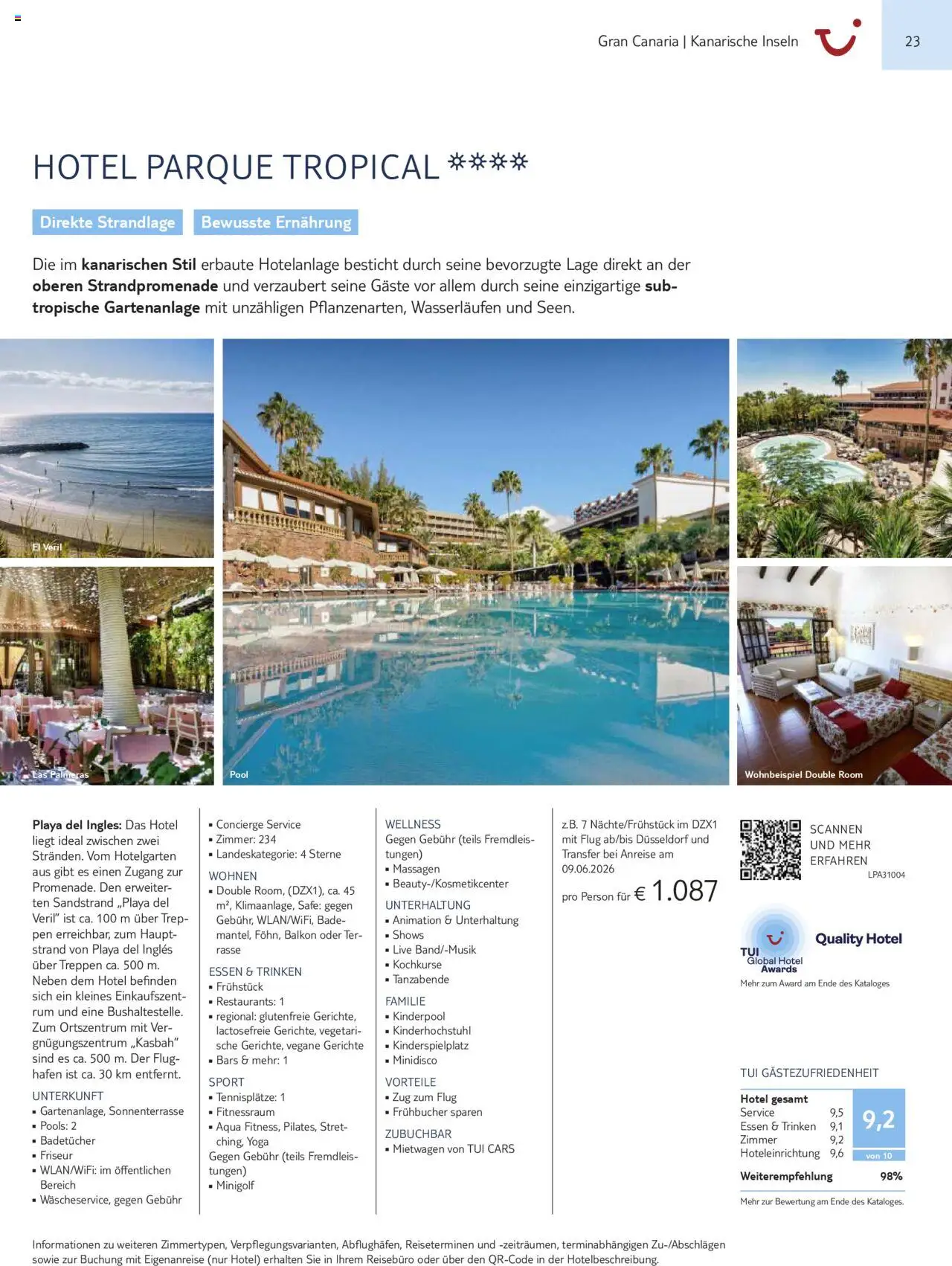 TUI Prospekt Kanaren, Kapverden & Senegal 2025/26	  - Seite 23 - gültig ab 01.11.2025