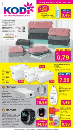 Vorschau KODi Prospekt 	 gültig ab 05.01.2026