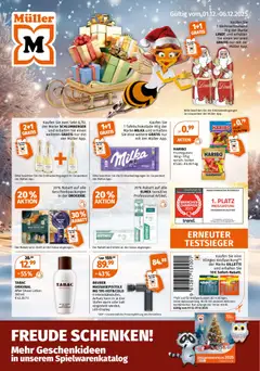 Vorschau Müller Flugblatt gültig ab 01.12.2025
