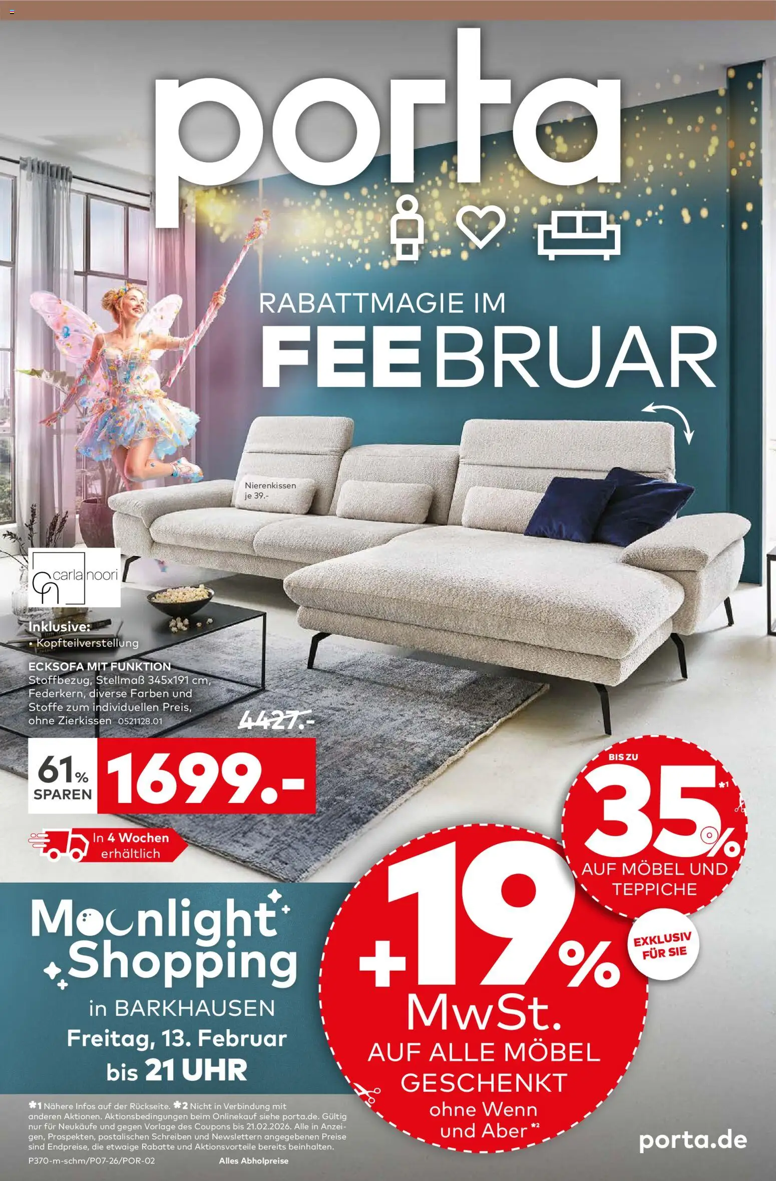 Porta! Prospekt  - Seite 1 - gültig ab 08.02.2026