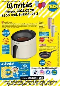 Előnézet TEDi akciós újság érvényes 2026.03.20.-tól