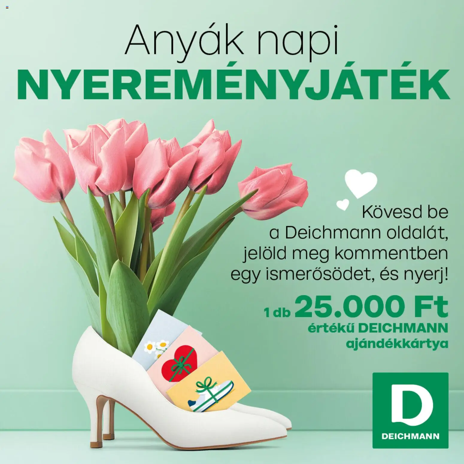 Deichmann akciós újság - 1oldal - érvényes 2026.04.29.-tól