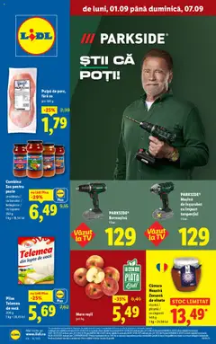 Catalog Lidl valabil de la 01.09.2025