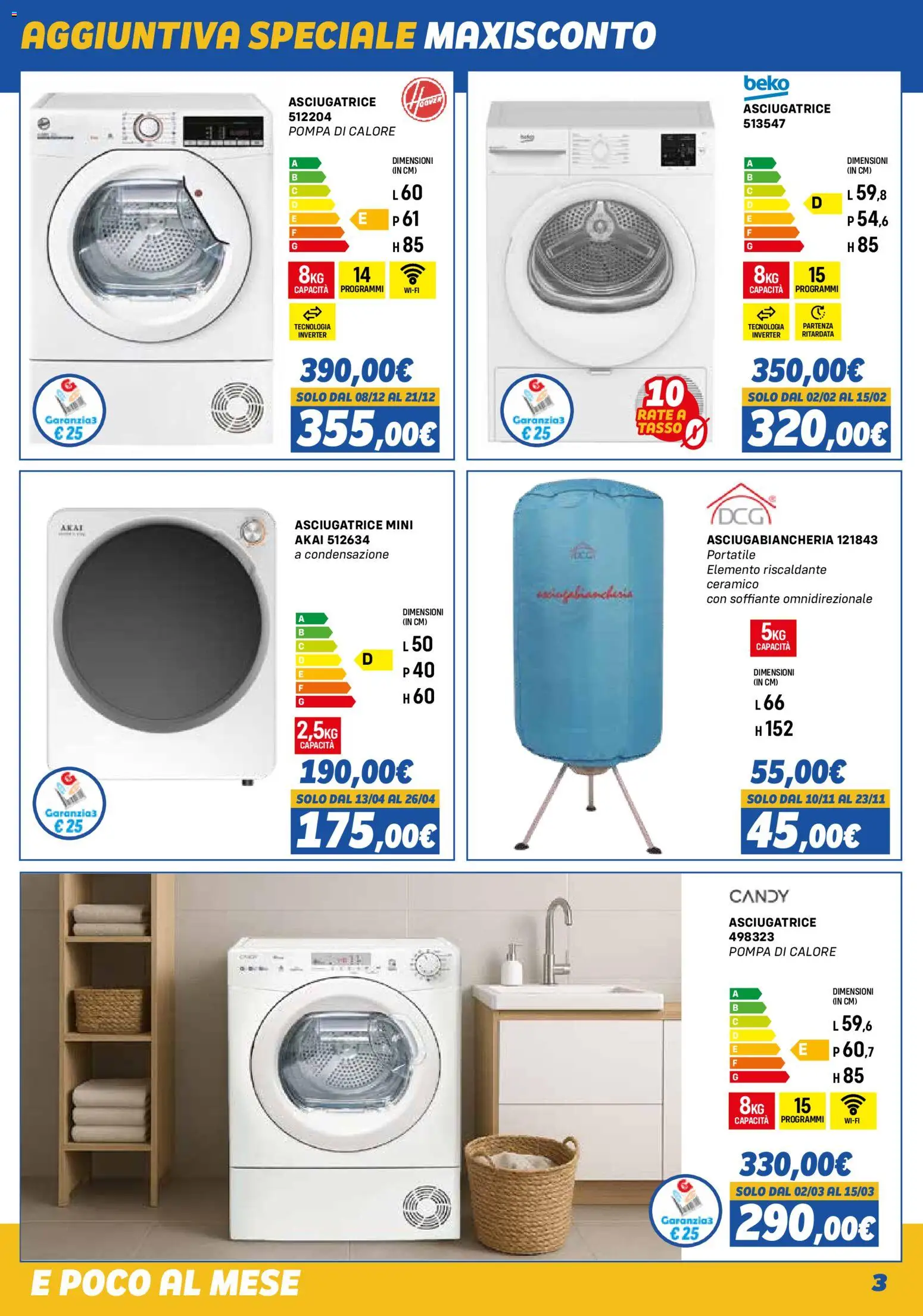 Orizzonte Elettrodomestici catalogo - pagina 3 - valido dal 01/11/2025