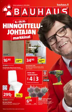 Esikatselu Bauhaus tarjoukset voimassa alkaen 08/10/2025