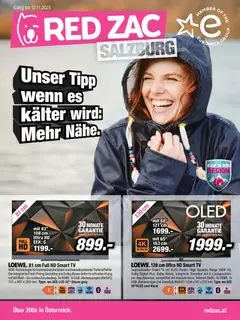 Vorschau RED ZAC Salzburg gültig ab 27.10.2025