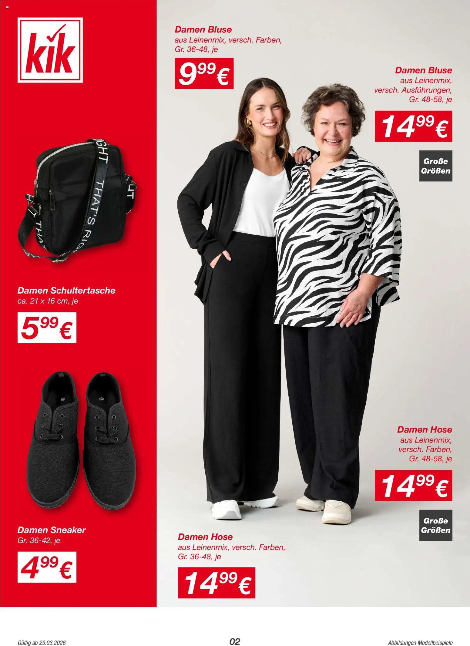 Kik Prospekt aktuell - page 2- valid from 23.03.2026