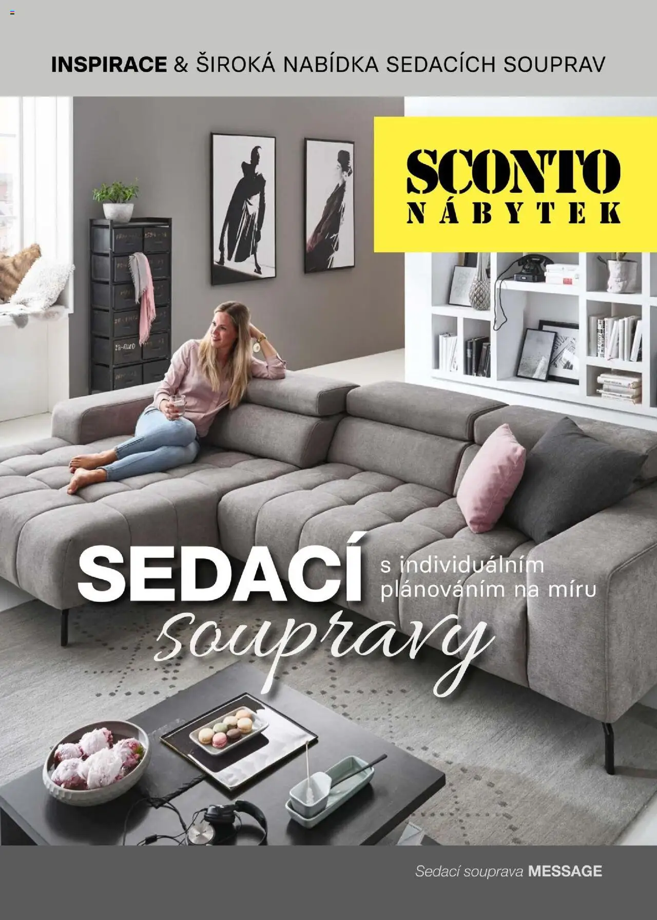Sconto nábytek katalog - Sedací soupravy - strana 1- platný od 01.01.2025
