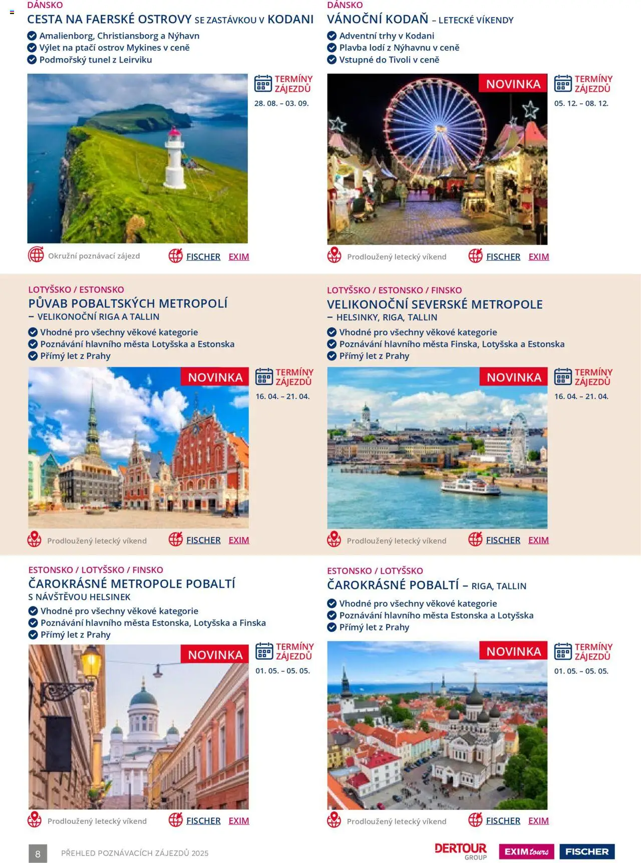 EXIM tours katalog - Poznávací zájezdy - strana 8- platný od 01.01.2025
