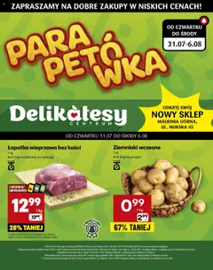 Podgląd Delikatesy Centrum Gazetka - Małkinia Górna Otwarcie ważny od 31.07.2025