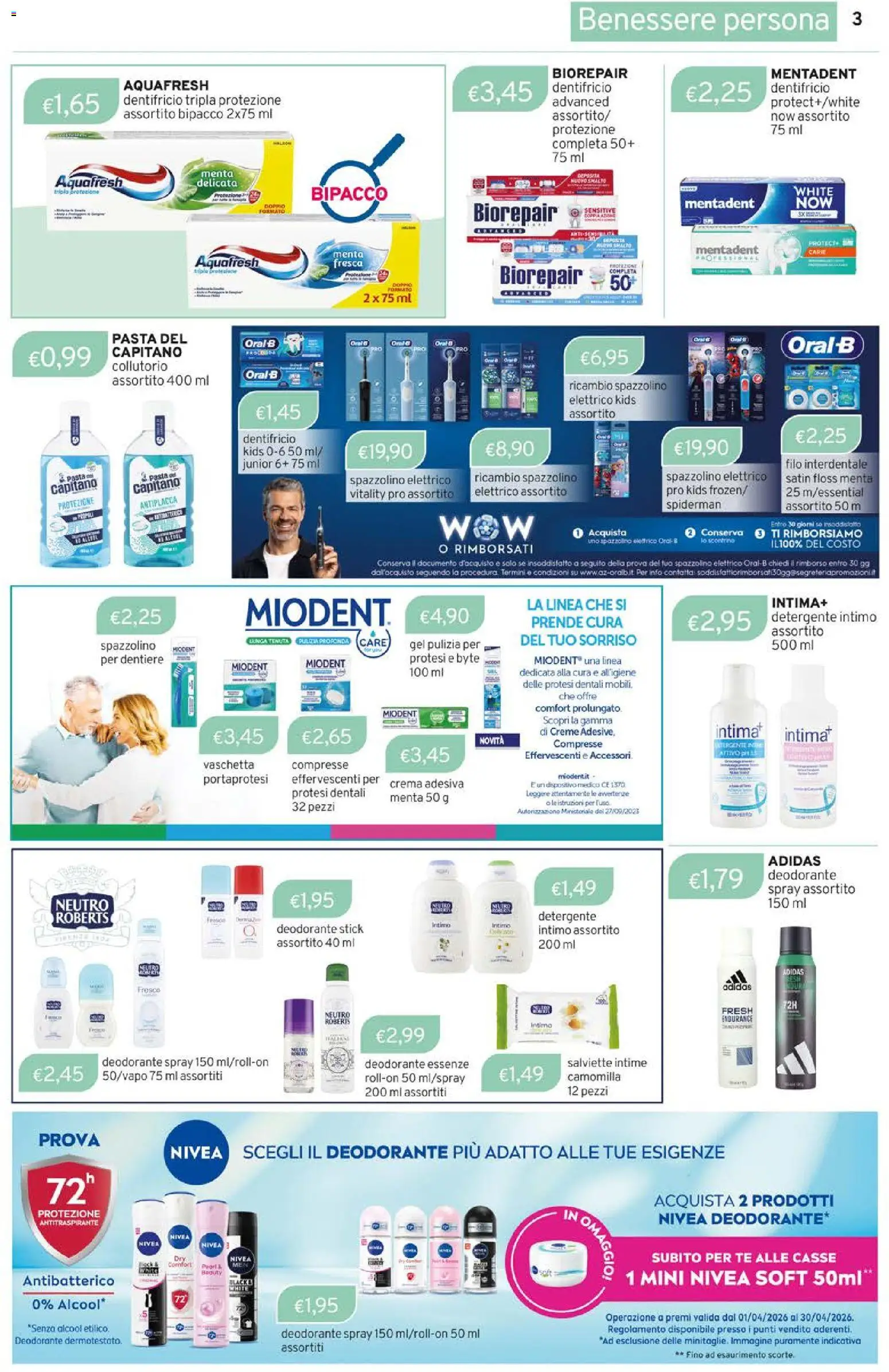 Sirene Blu volantino - pagina 3 - valido dal 01/04/2026