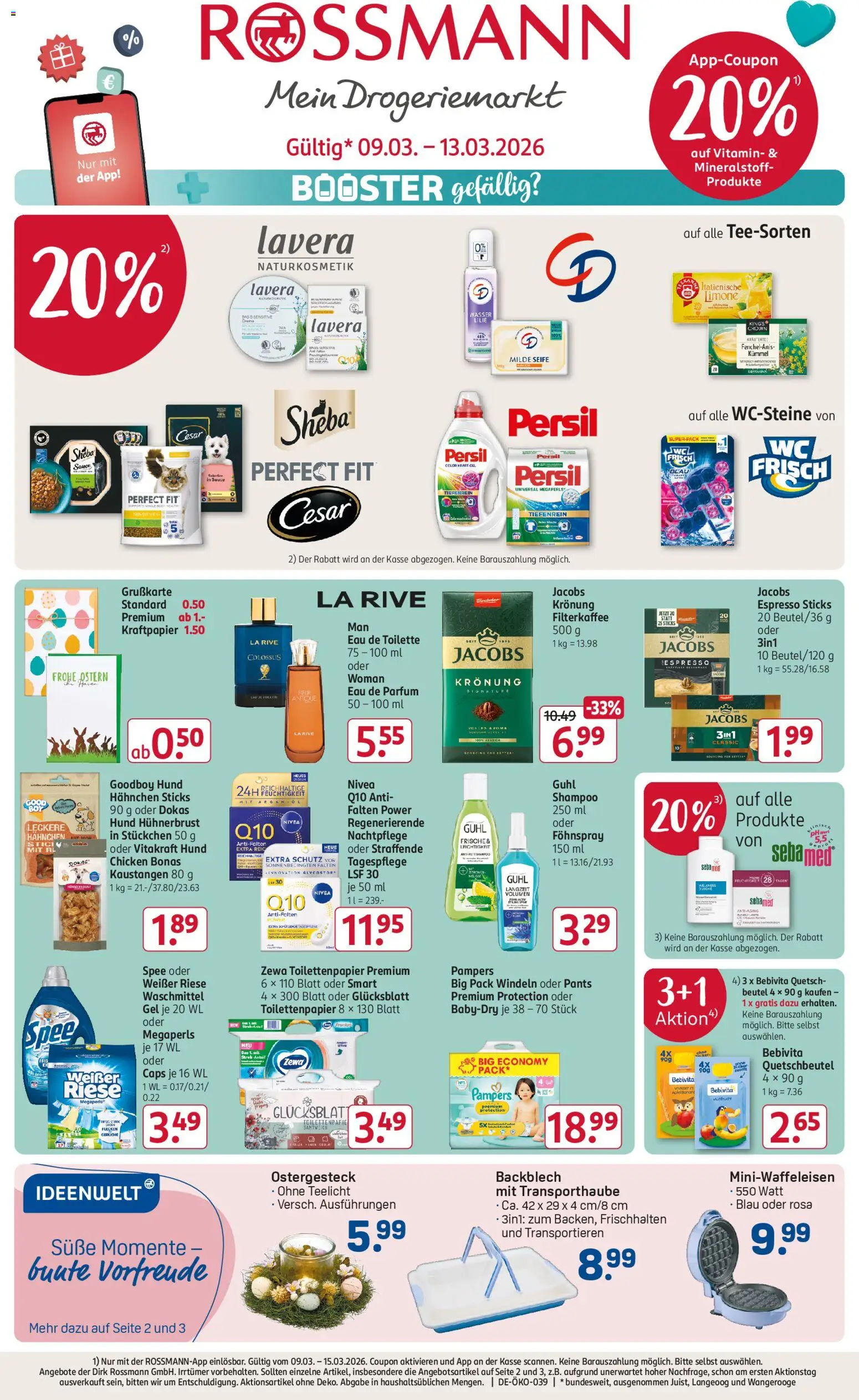 Rossmann Prospekt 	 - Seite 1 - gültig ab 09.03.2026