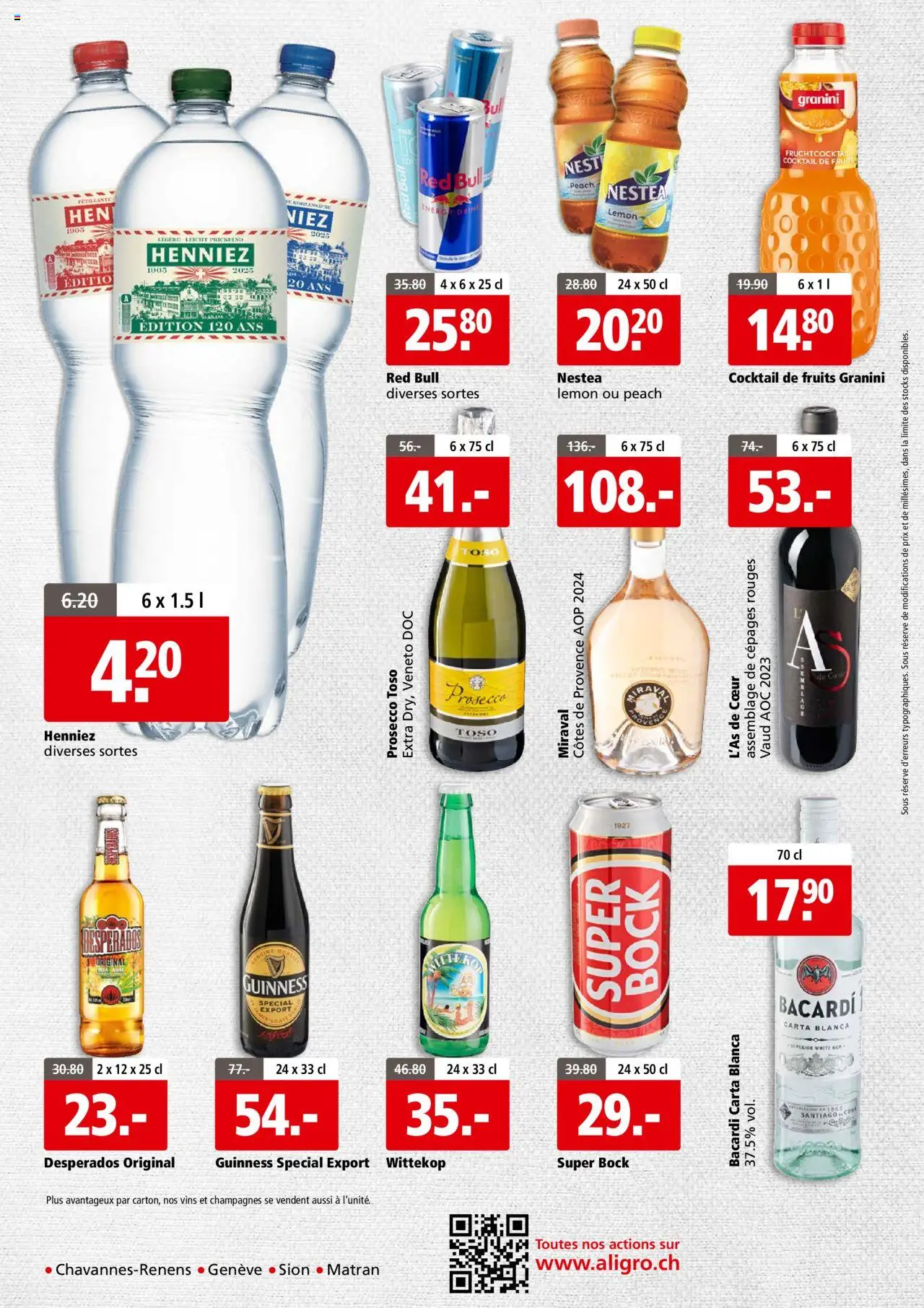 Aligro Aktionen Businesskunden - Chavannes, Matran, Genf, Sitten - Seite 4- gültig ab 14.07.2025