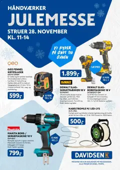 Forhåndsvisning Davidsen - Julemesse Struer gyldig fra 28/11/2025