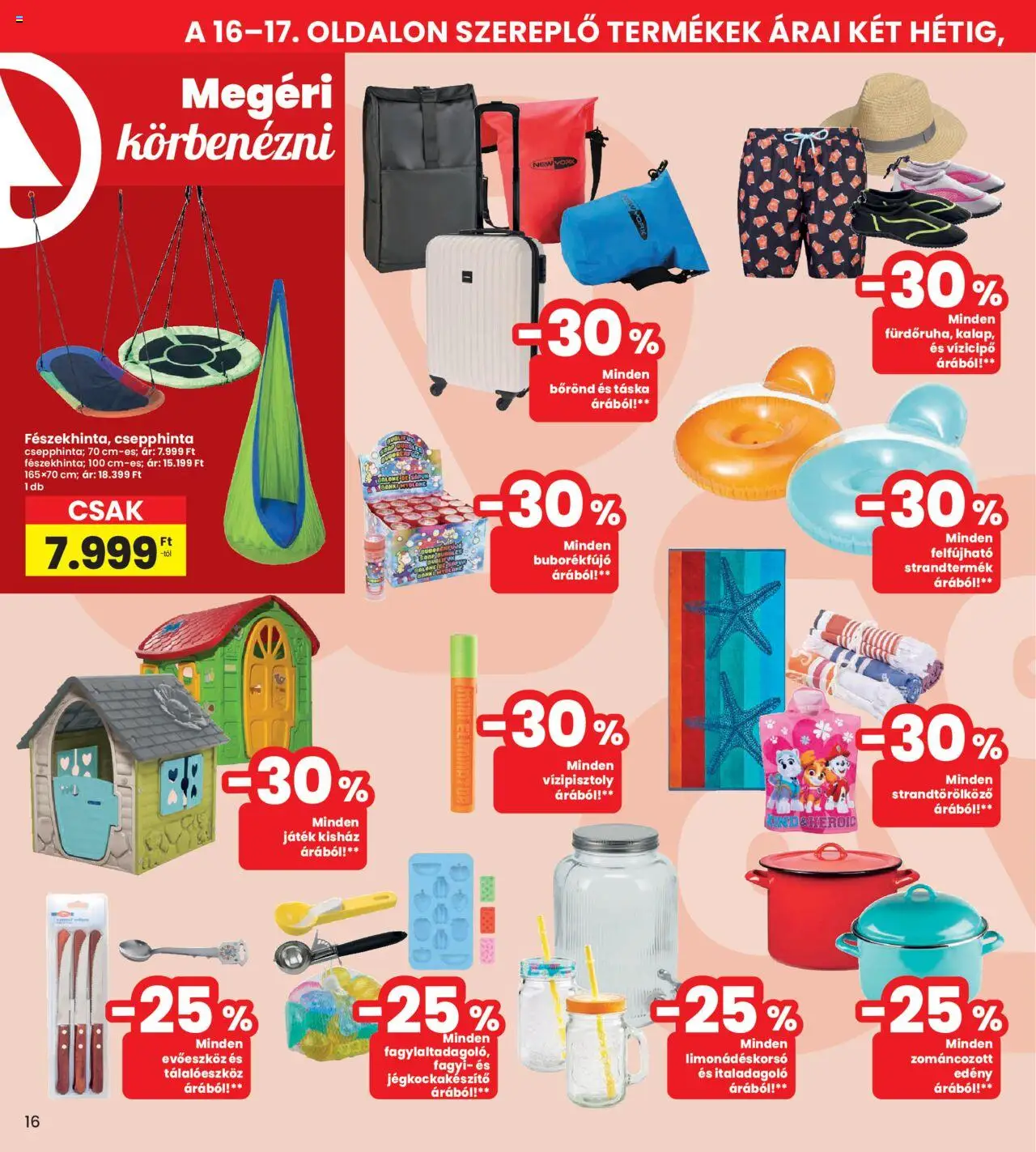 Interspar Akciós újság - 16oldal - érvényes 2025.07.17.-tól