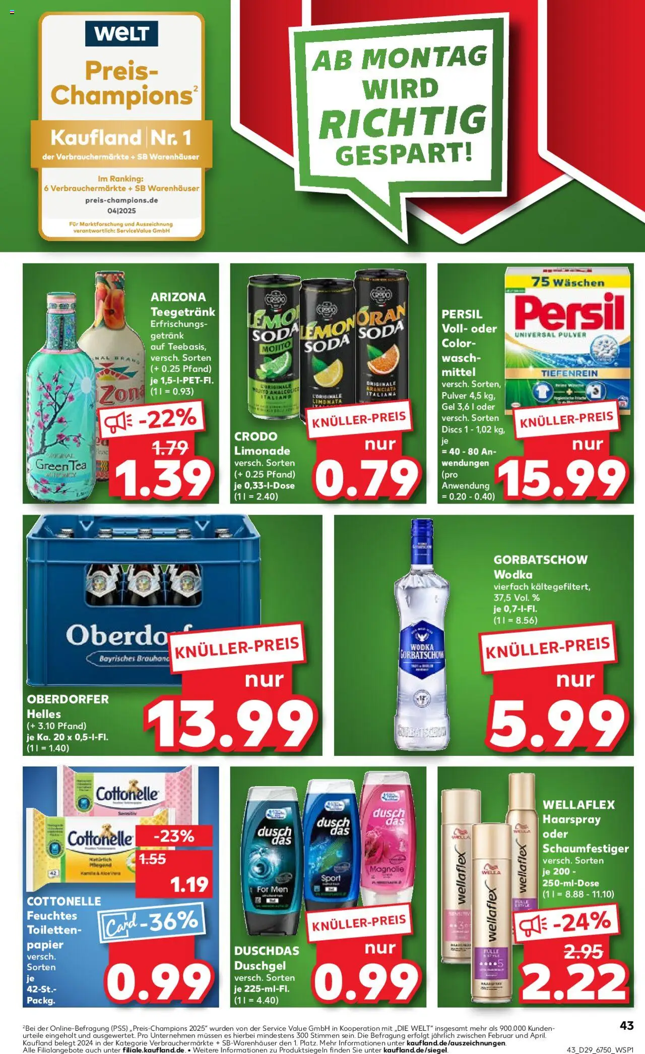Kaufland Prospekt 	 - Seite 43 - gültig ab 17.07.2025