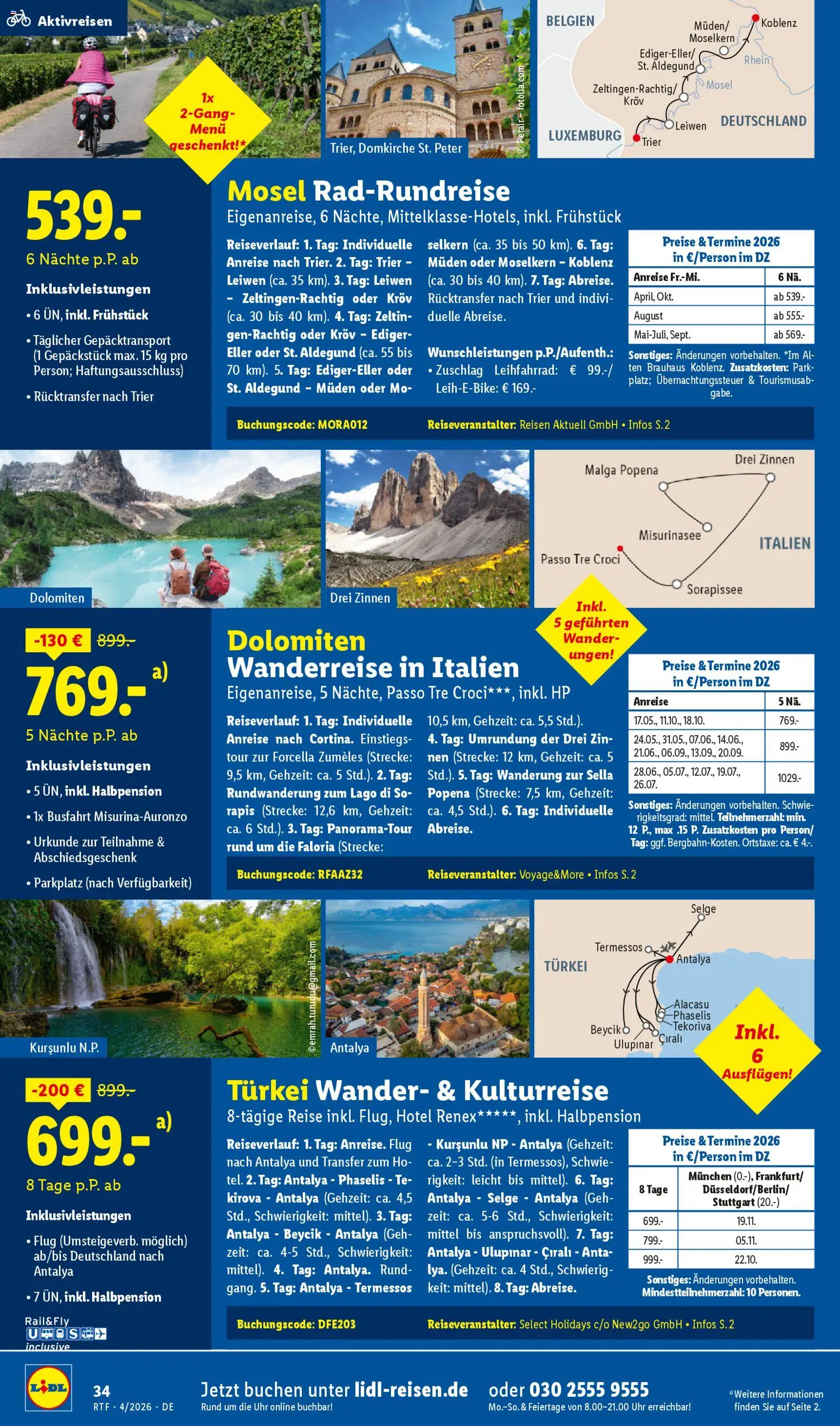 Lidl Reisen Prospekt 	 - Seite 34 - gültig ab 11.04.2026