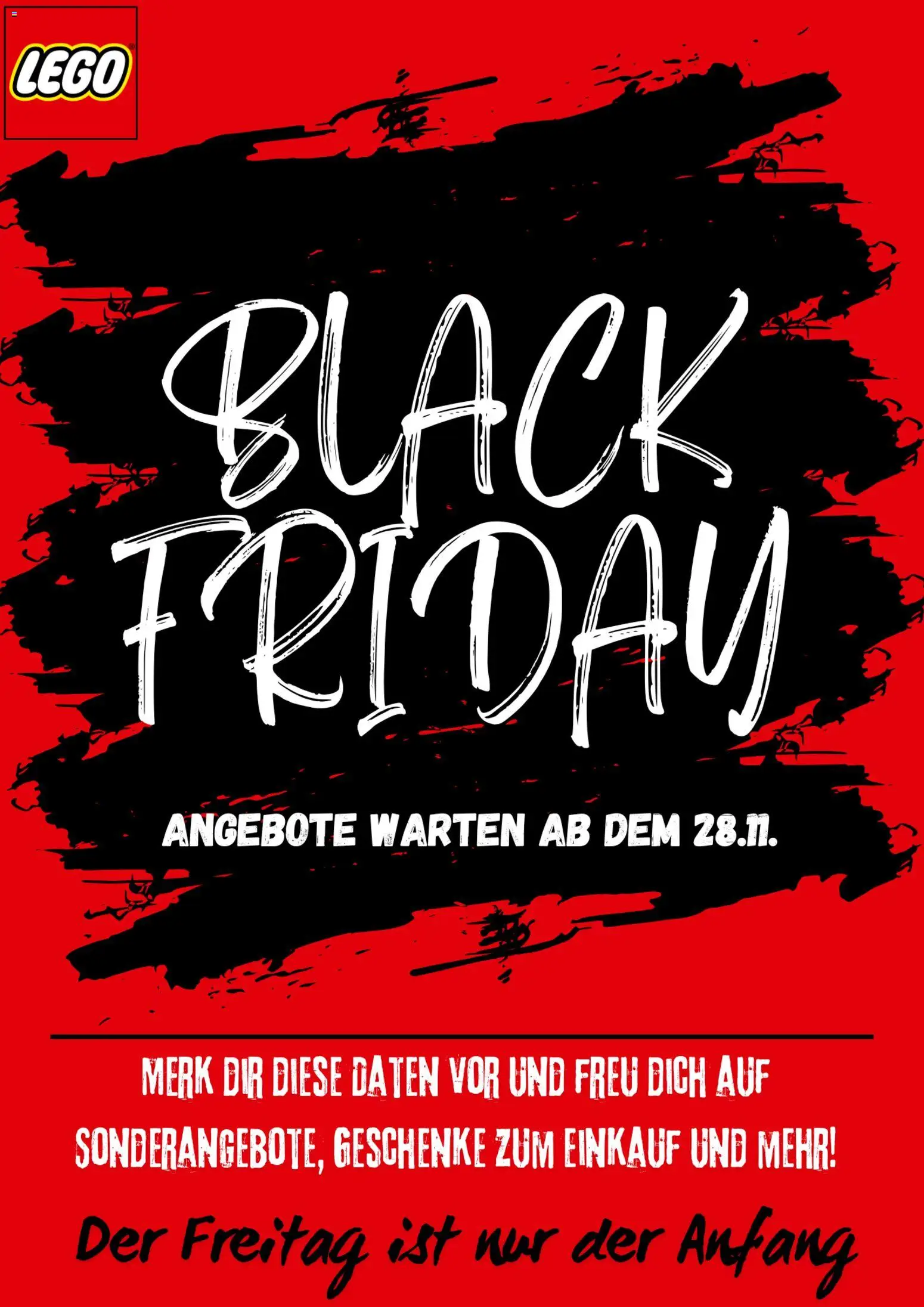 Lego - Black Friday Ankündigung - Seite 1- gültig ab 14.11.2025