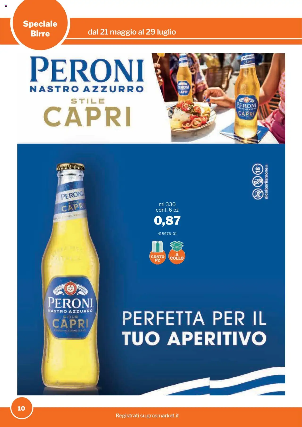 Volantino Birre Sogegross	 - pagina 10 - valido dal 21/05/2025