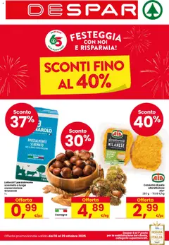 Anteprima Despar Bologna catalogo valida dal 16/10/2025
