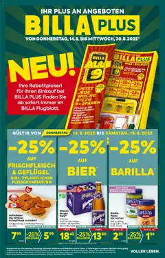 Vorschau Billa Plus Flugblatt - Niederösterreich gültig ab 14.08.2025