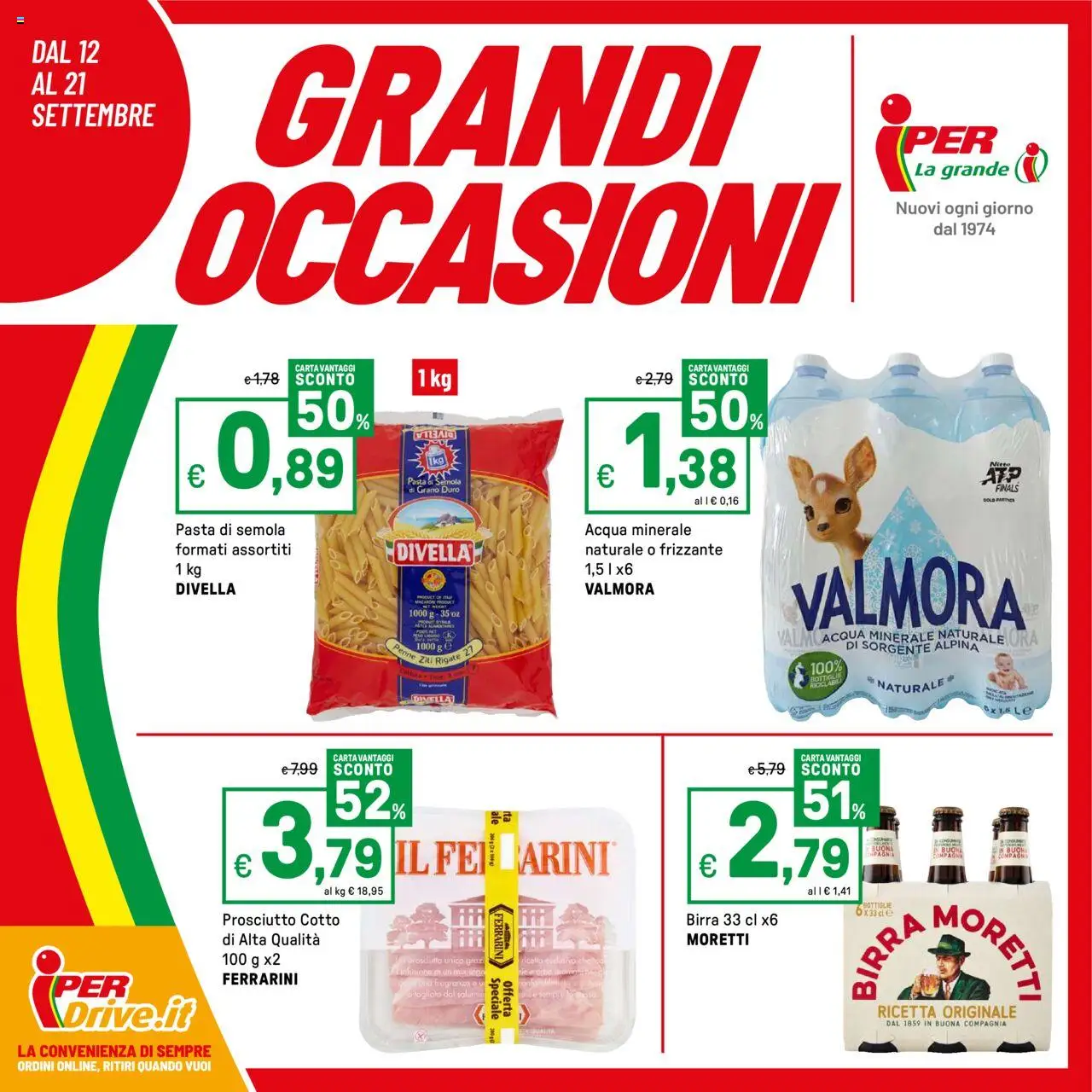 Volantino Iper	 - pagina 1 - valido dal 12/09/2025