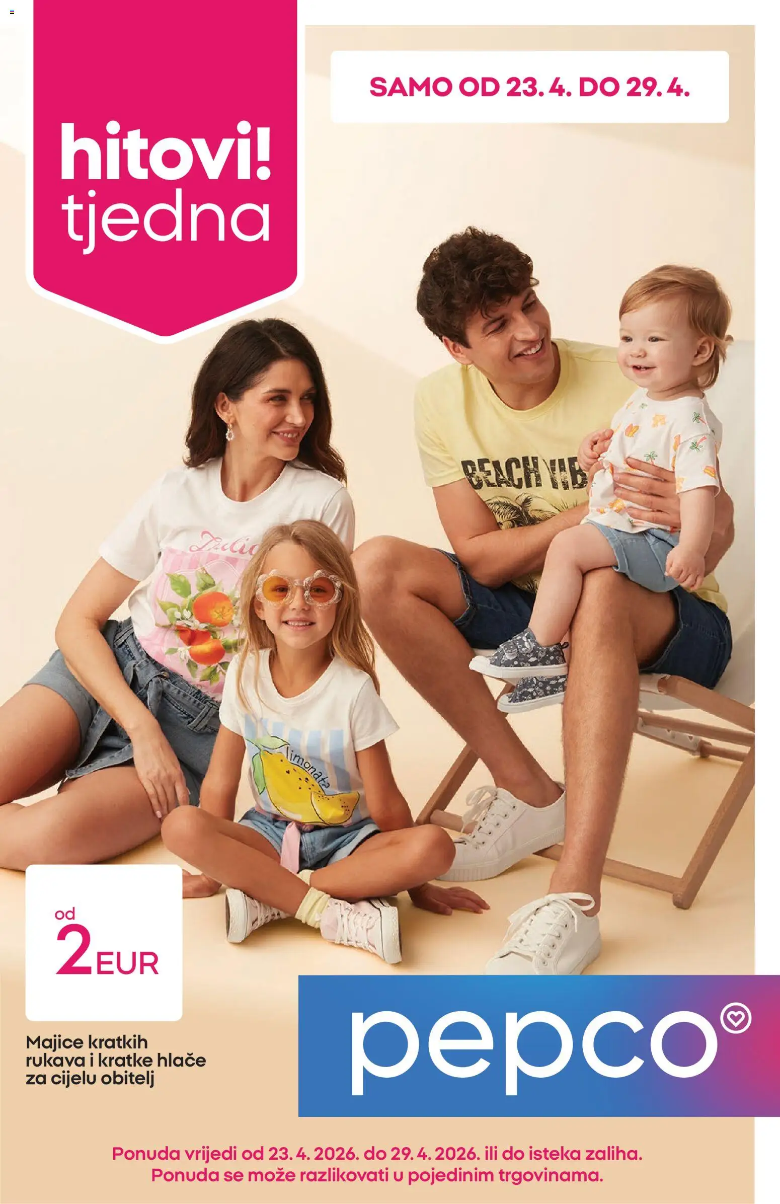 Pepco Katalog - stranica 1- važeći od 23.04.2026