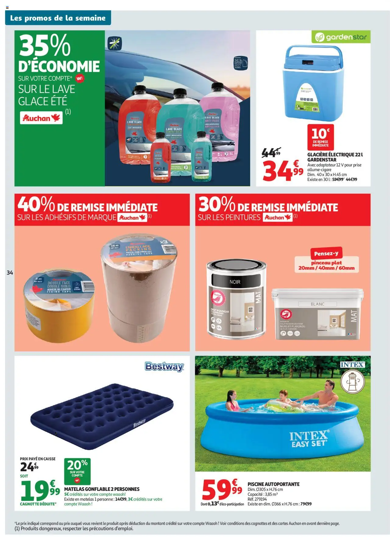 Auchan - C'est parti pour une année moins chère dans votre super - pagina 34- geldig vanaf 16/07/2025
