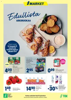 Esikatselu S-market tarjoukset - Edullista Arkiruokaa voimassa alkaen 17/09/2025