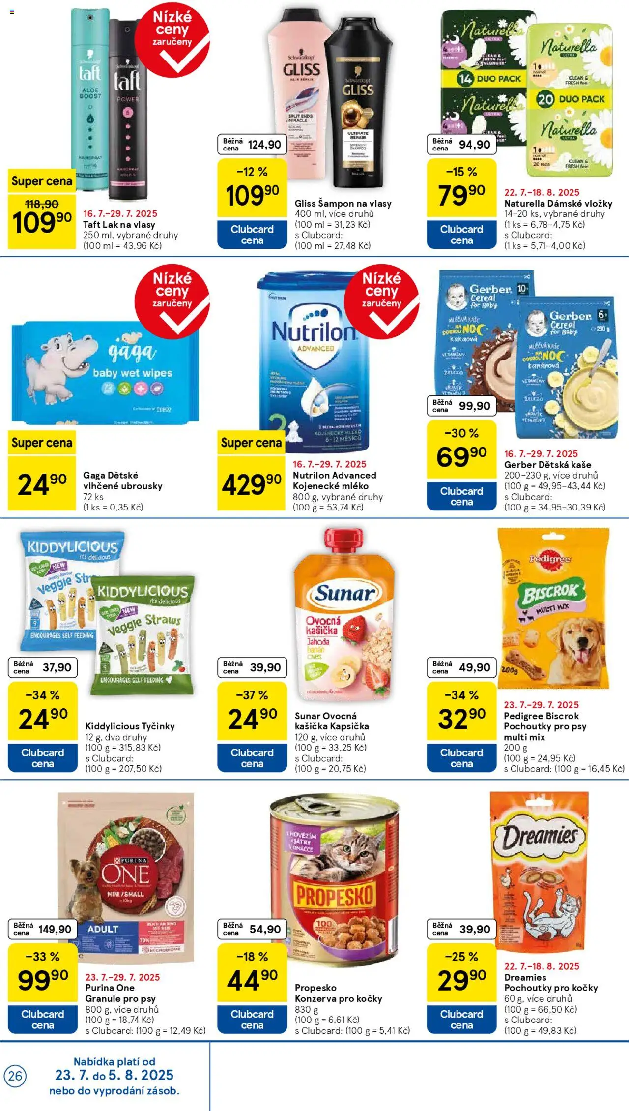 Tesco leták - Hypermarket - strana 26- platný od 23.07.2025