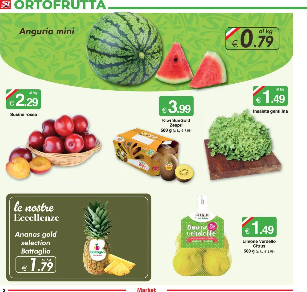 Sì con Te	Market catalogo - pagina 2 - valido dal 17/07/2025