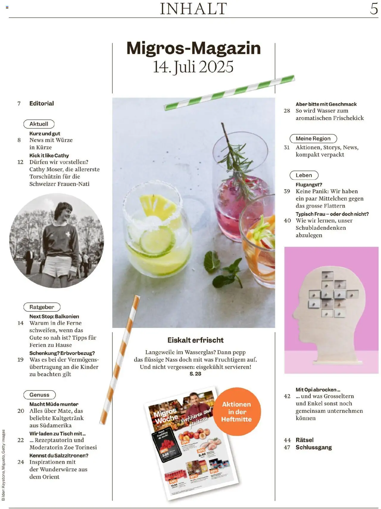 Migros Magazin  - Seite 5- gültig ab 15.07.2025