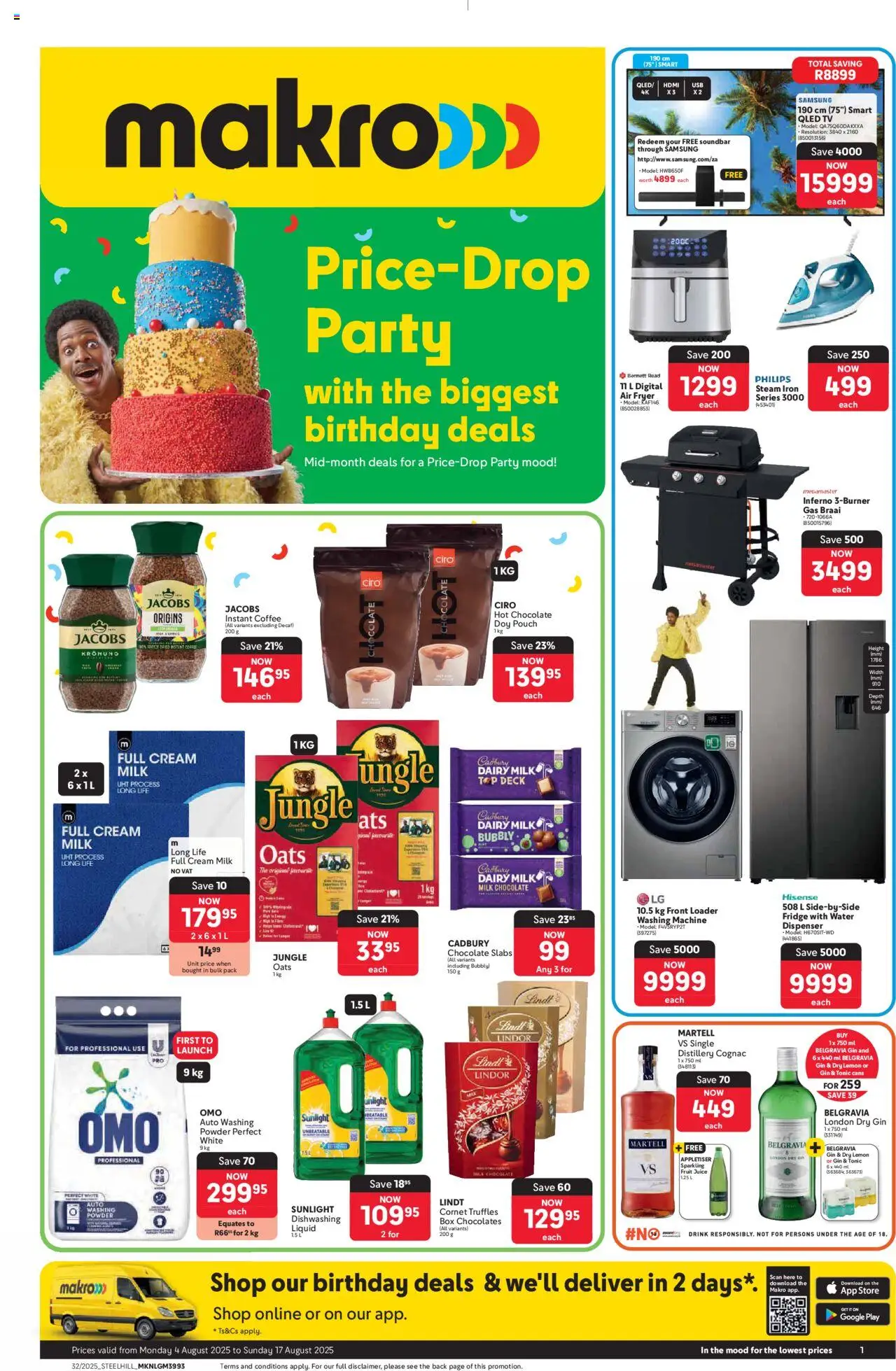 Makro - Birthday Catalogue - page 1- valid from 04/08/2025
