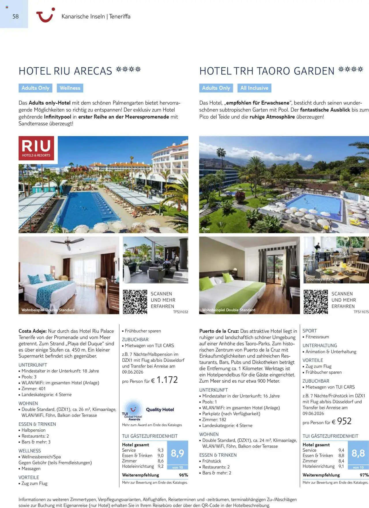 TUI Prospekt Kanaren, Kapverden & Senegal 2025/26	  - Seite 58 - gültig ab 01.11.2025