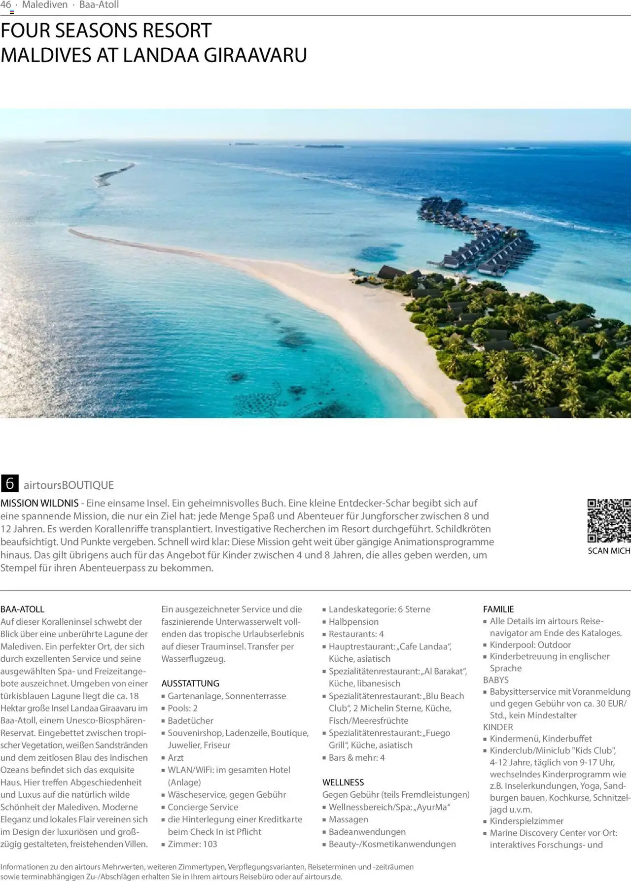 TUI airtours Katalog  Familie 2025 - Seite 46 - gültig ab 01.11.2024