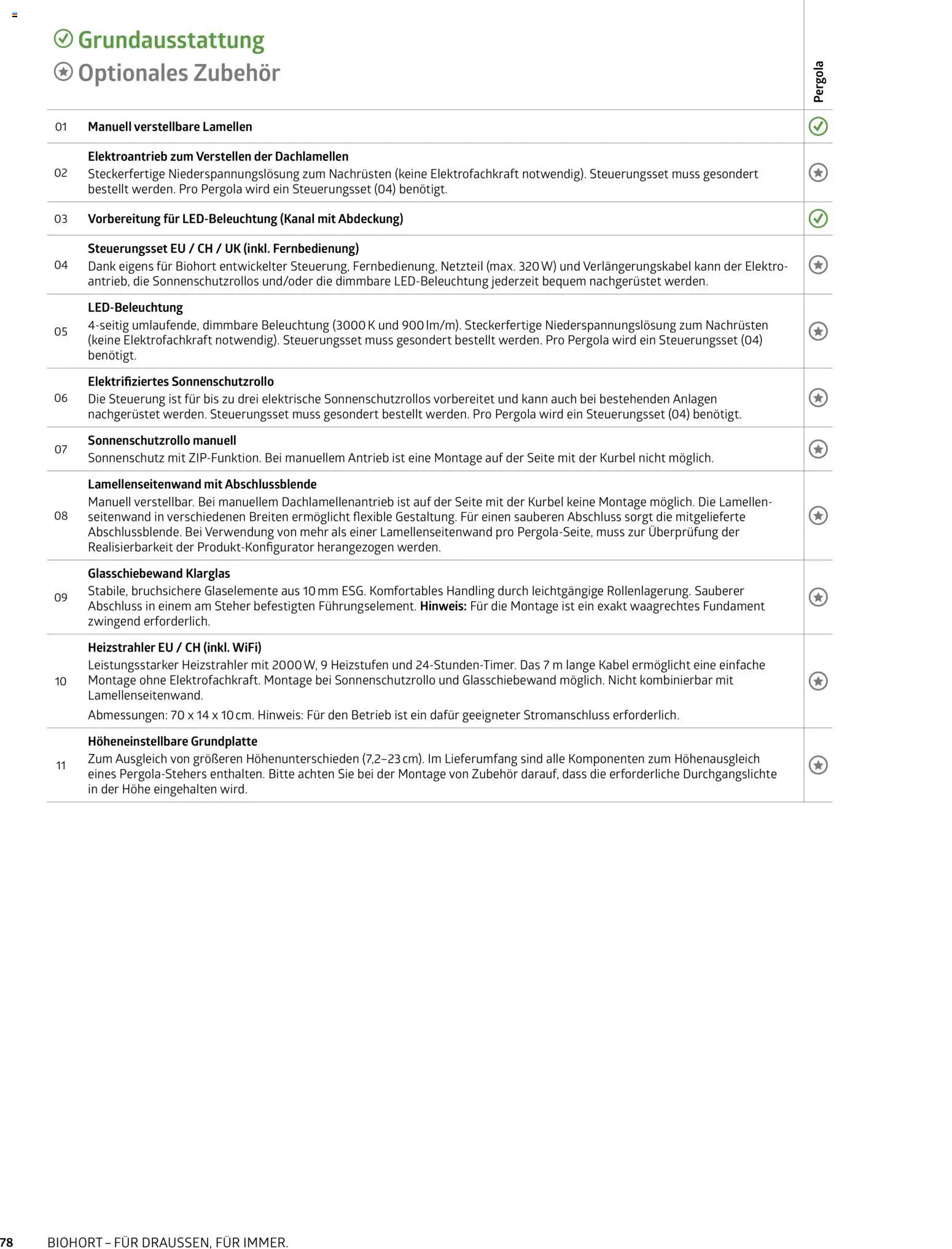 Dehner Biohort – Metall für Garten & Terrasse - Seite 78 - gültig ab 01.01.2026