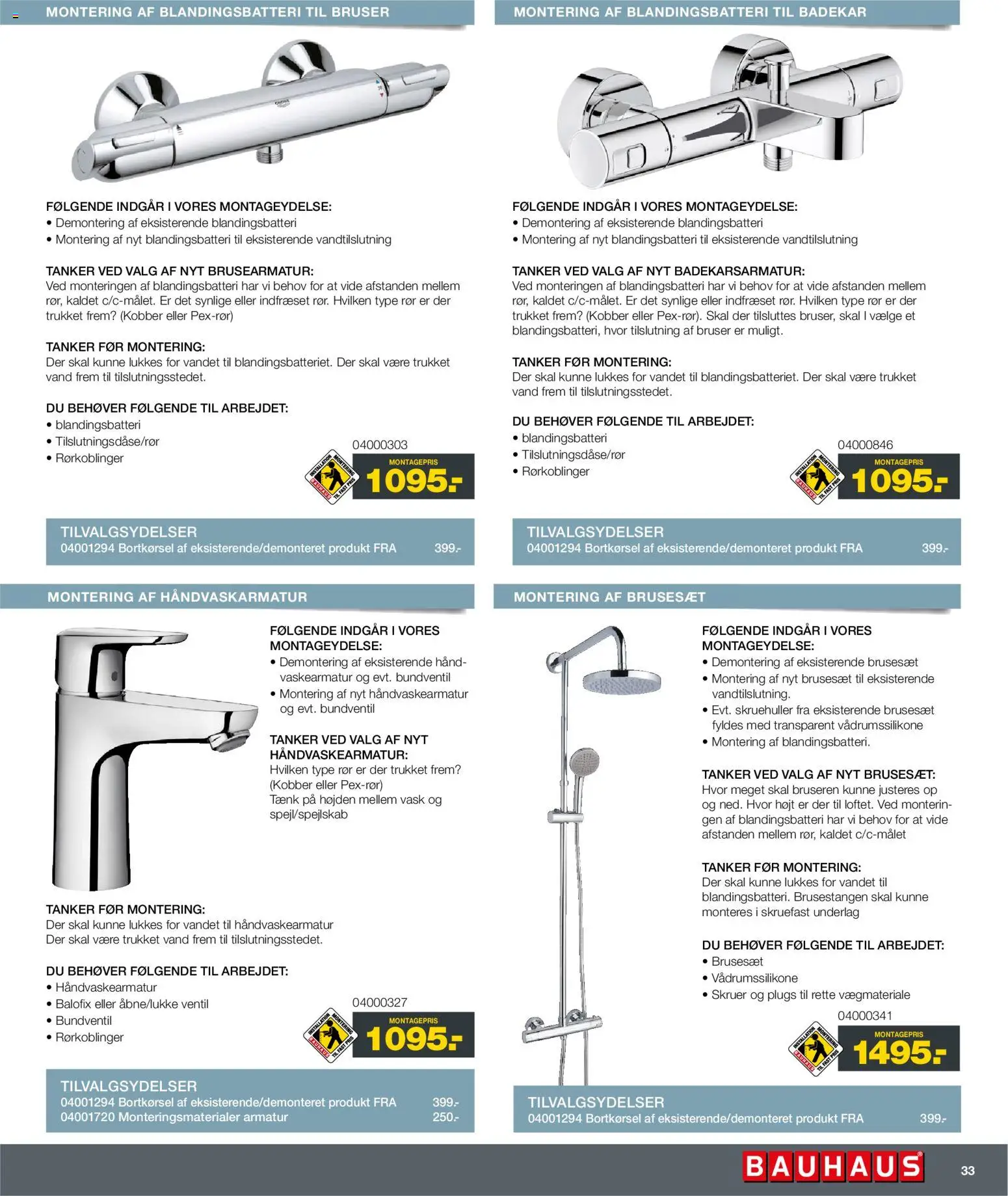 Bauhaus - Montageservice - page 33- valid from 01/01/2026