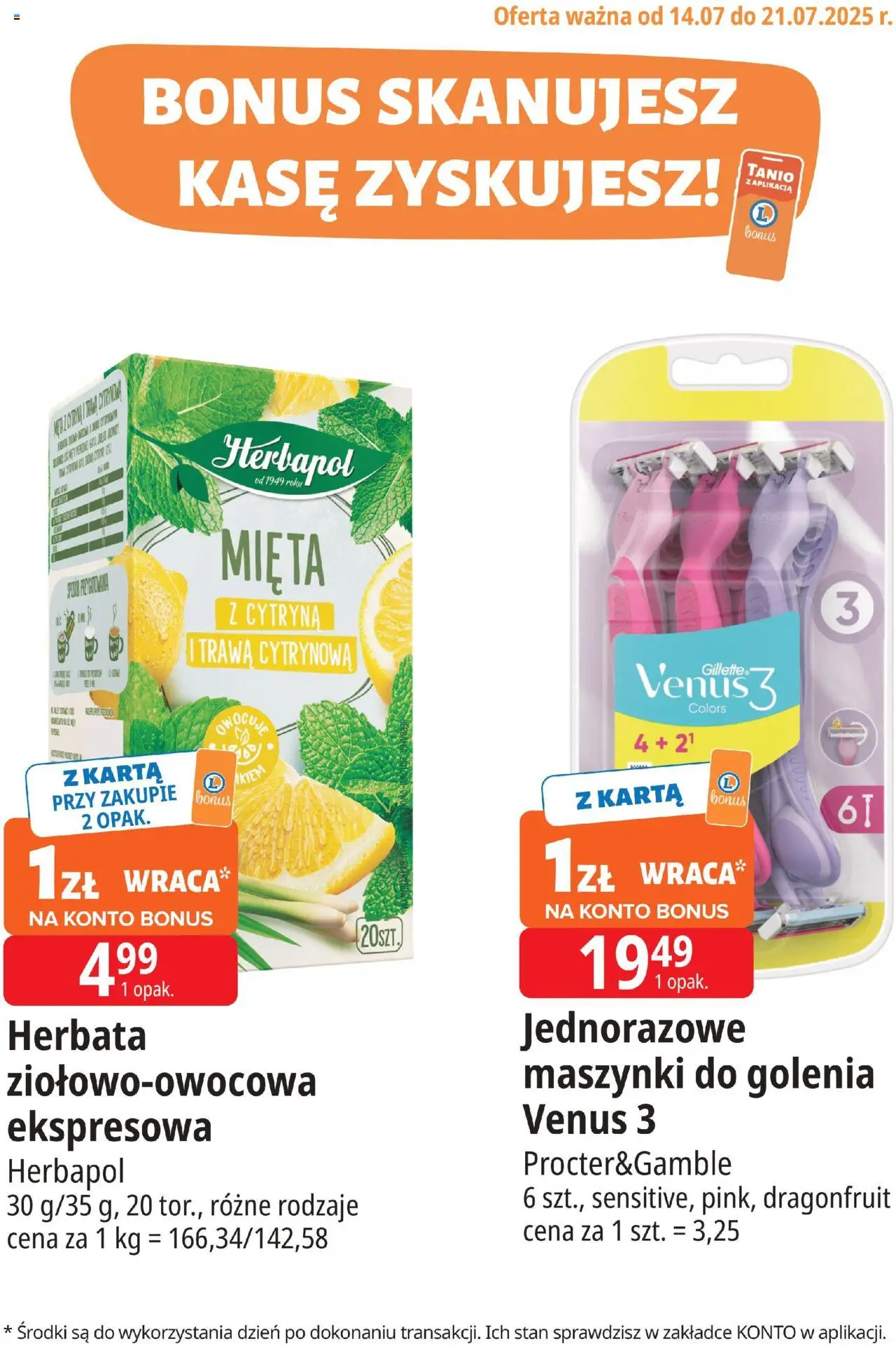 E.Leclerc Gazetka - Kupony dodatkowe - strona 3- ważny od 14.07.2025
