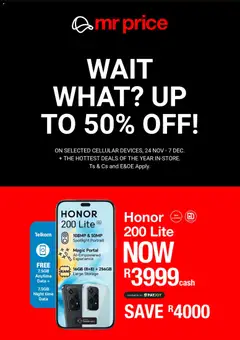 Preview Mr Price Black Friday valid from 24/11/2025