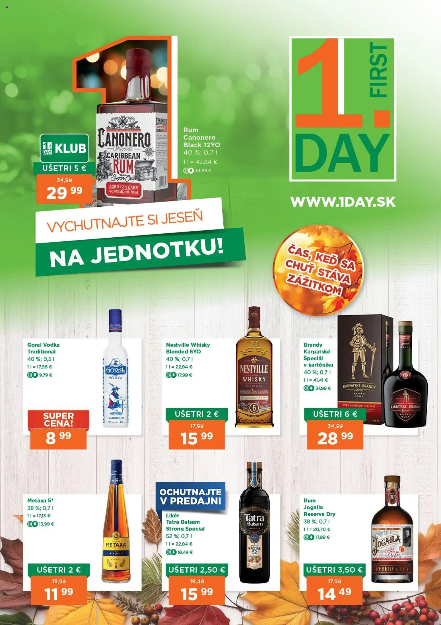 1day leták - strana 1- platný od 23.10.2025