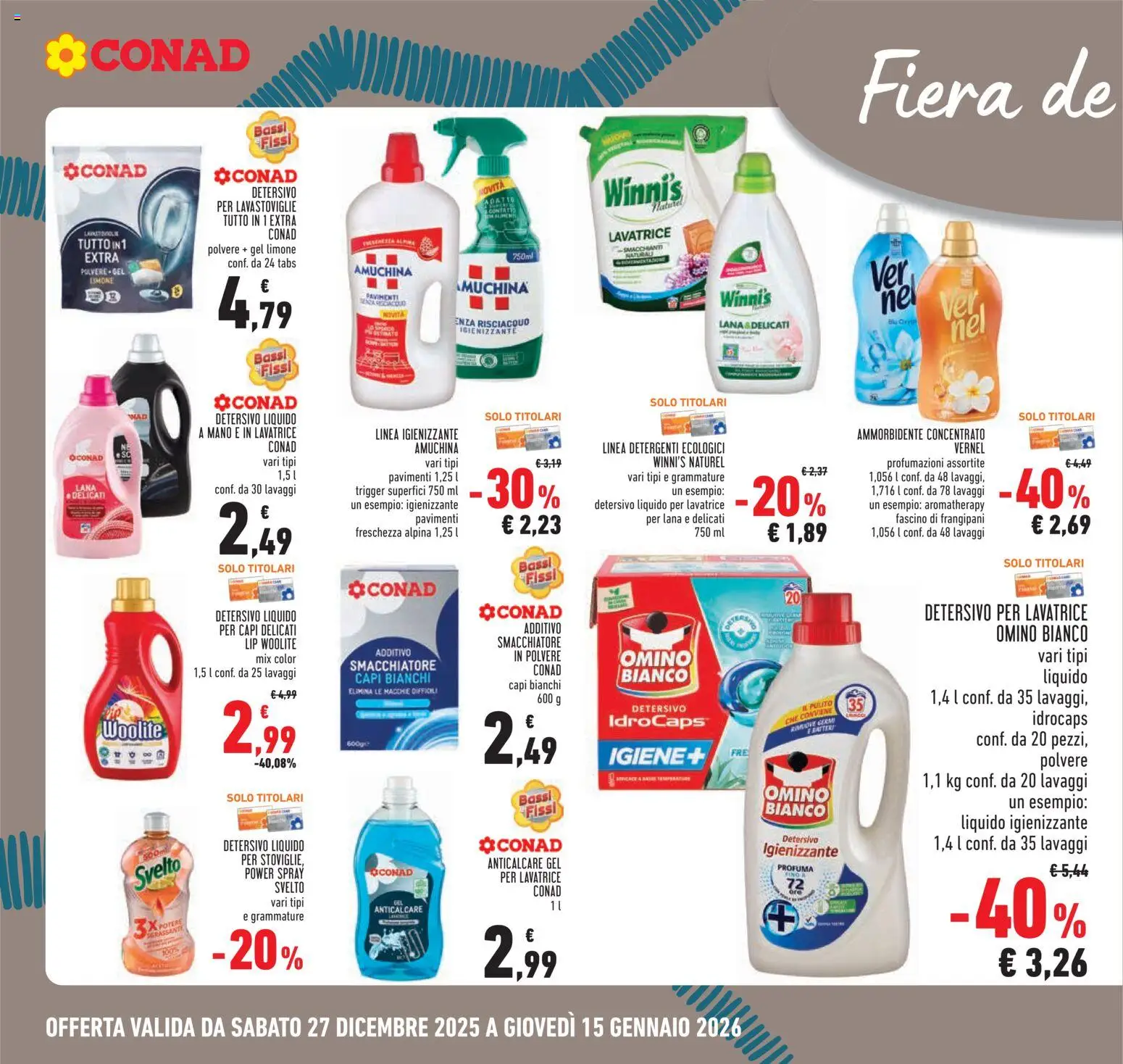 Volantino Conad	 - pagina 14 - valido dal 27/12/2025
