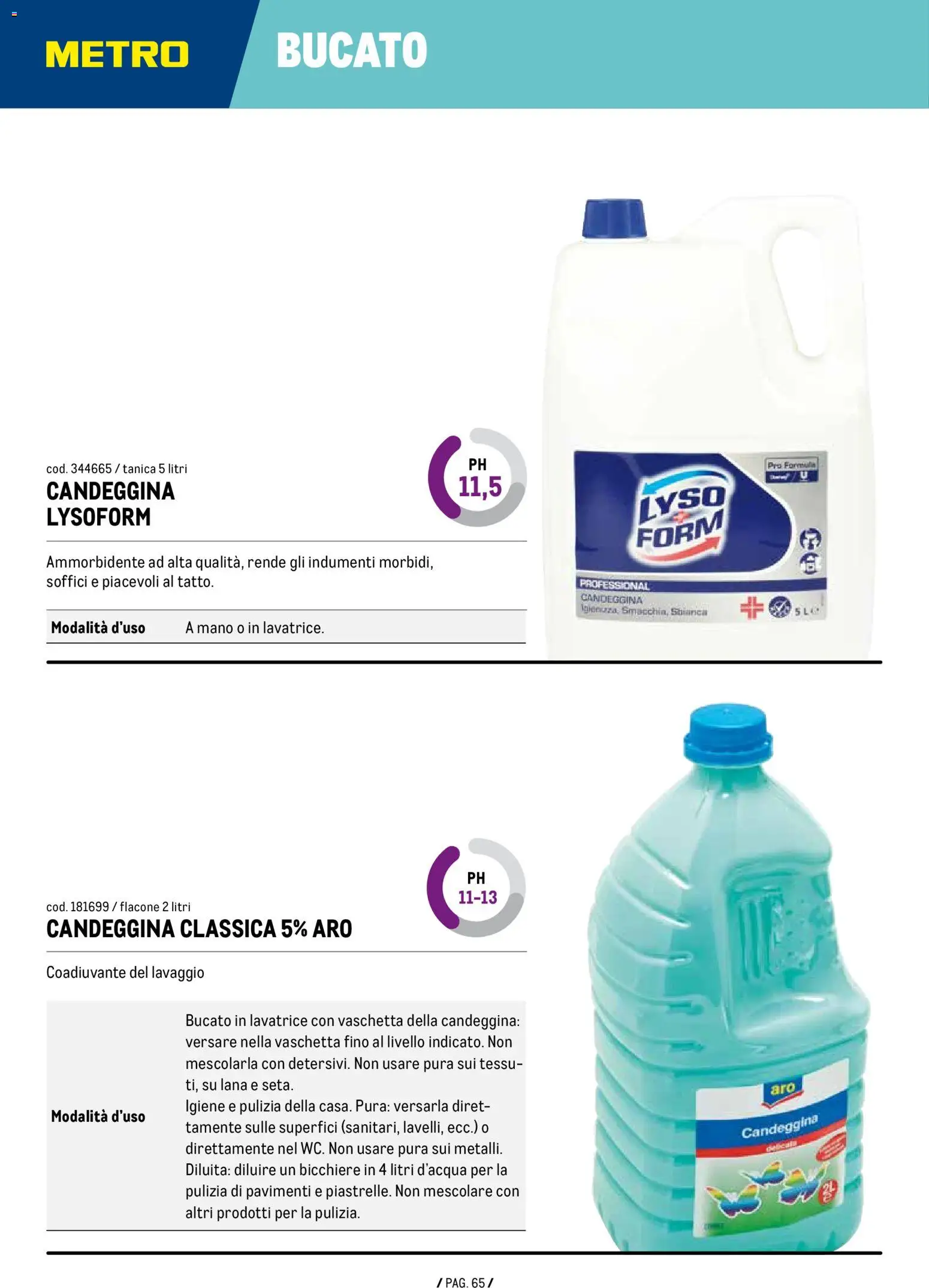 Metro Detergenza catalogo - pagina 65 - valido dal 07/01/2026