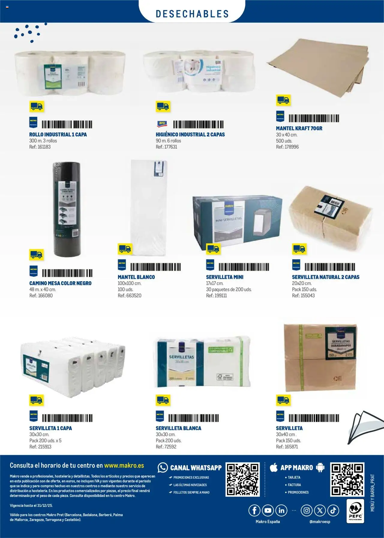 Makro - Menú y Barra Prat - Página de 92 - Válido desde 08/09/2025