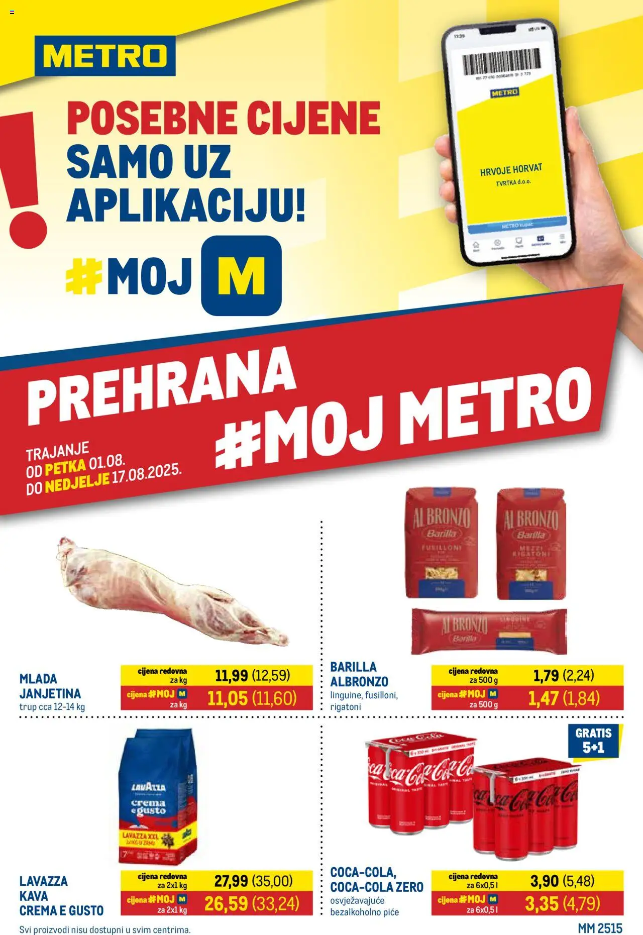 Katalog Metro - stranica 1- važeći od 01.08.2025
