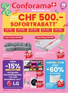 Vorschau Conforama Aktionen Sofortrabatt gültig ab 03.09.2025