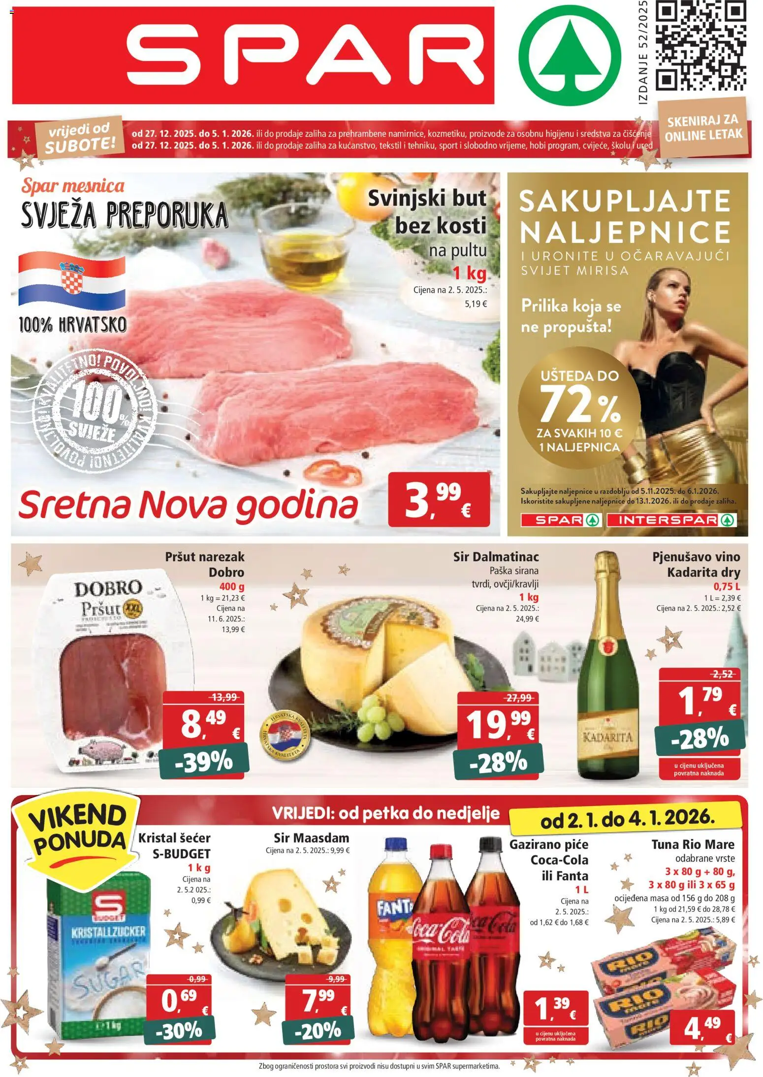 Katalog Spar - stranica 1- važeći od 27.12.2025